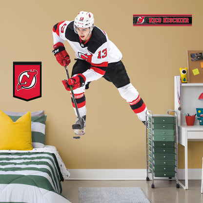 Nico Hischier: RealBig Officially Licensed NHL Removable Wall Decal –  Fathead