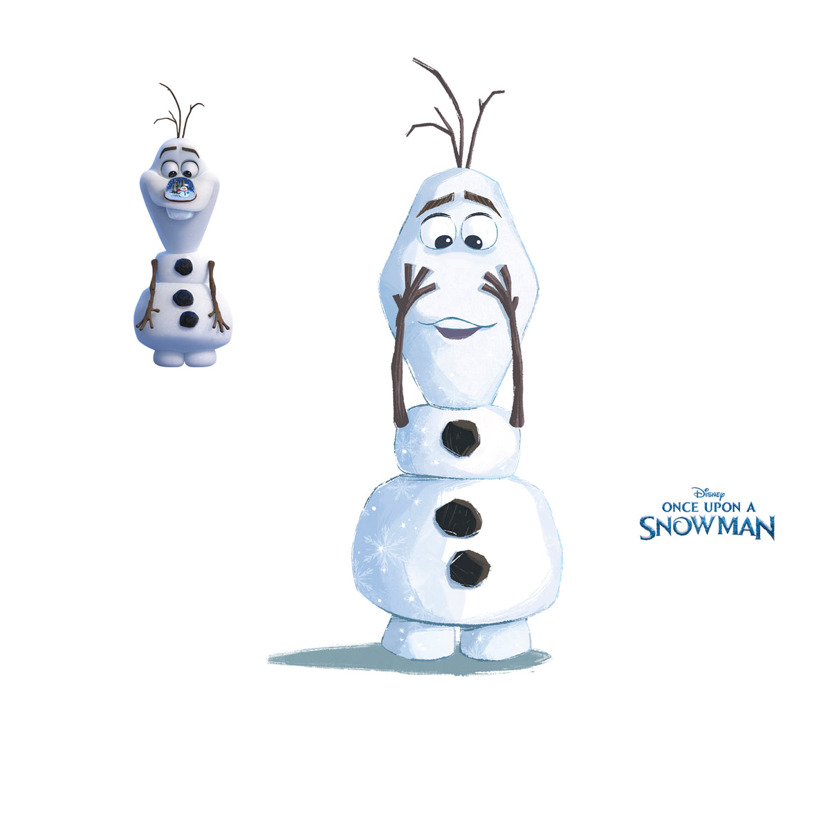 Olaf Rizzing Olaf Without A Nose
