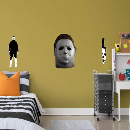 Michael Myers: Mask - Officially Licensed Removable Wall Decal