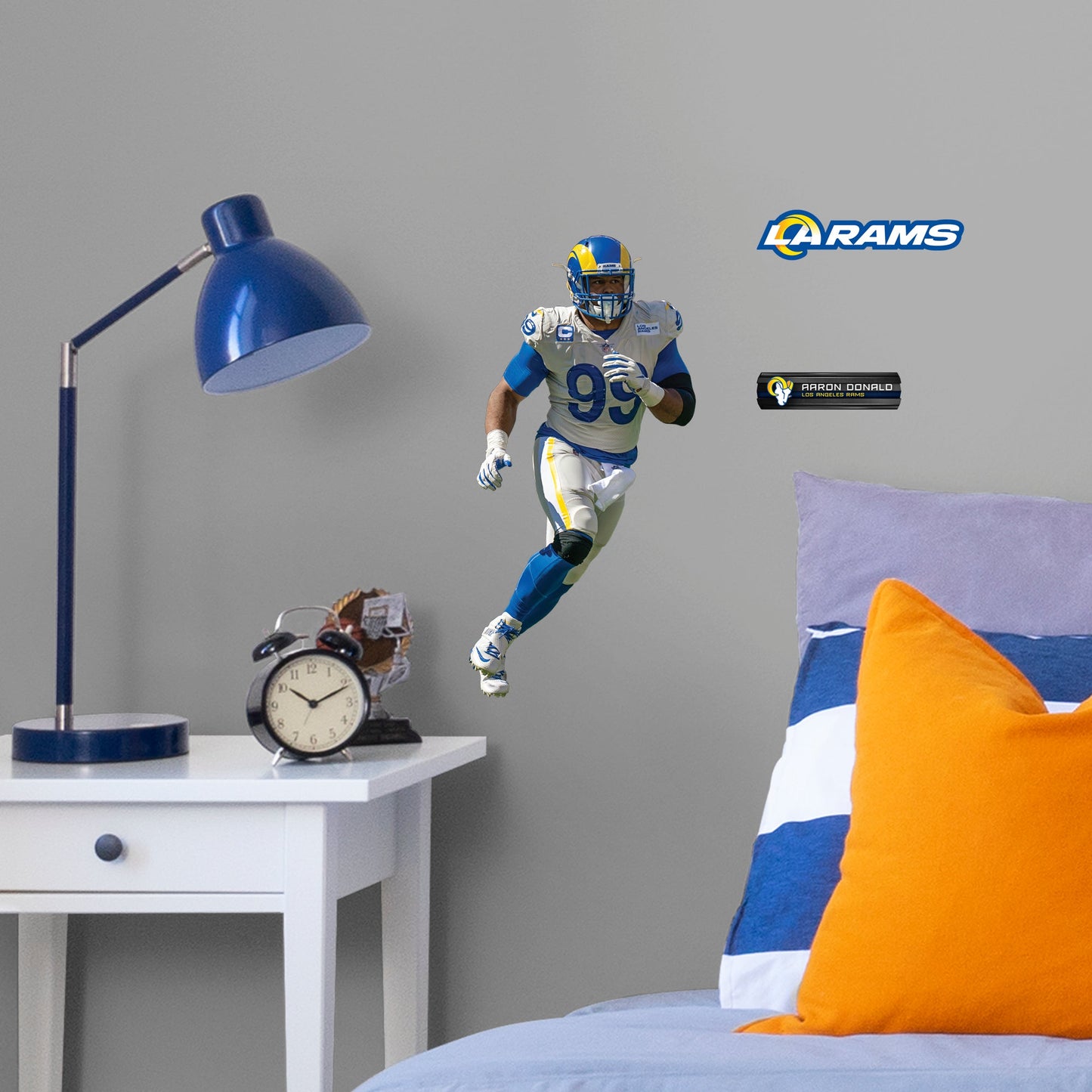 Aaron Donald: RealBig Officially Licensed NFL Removable Wall Decal