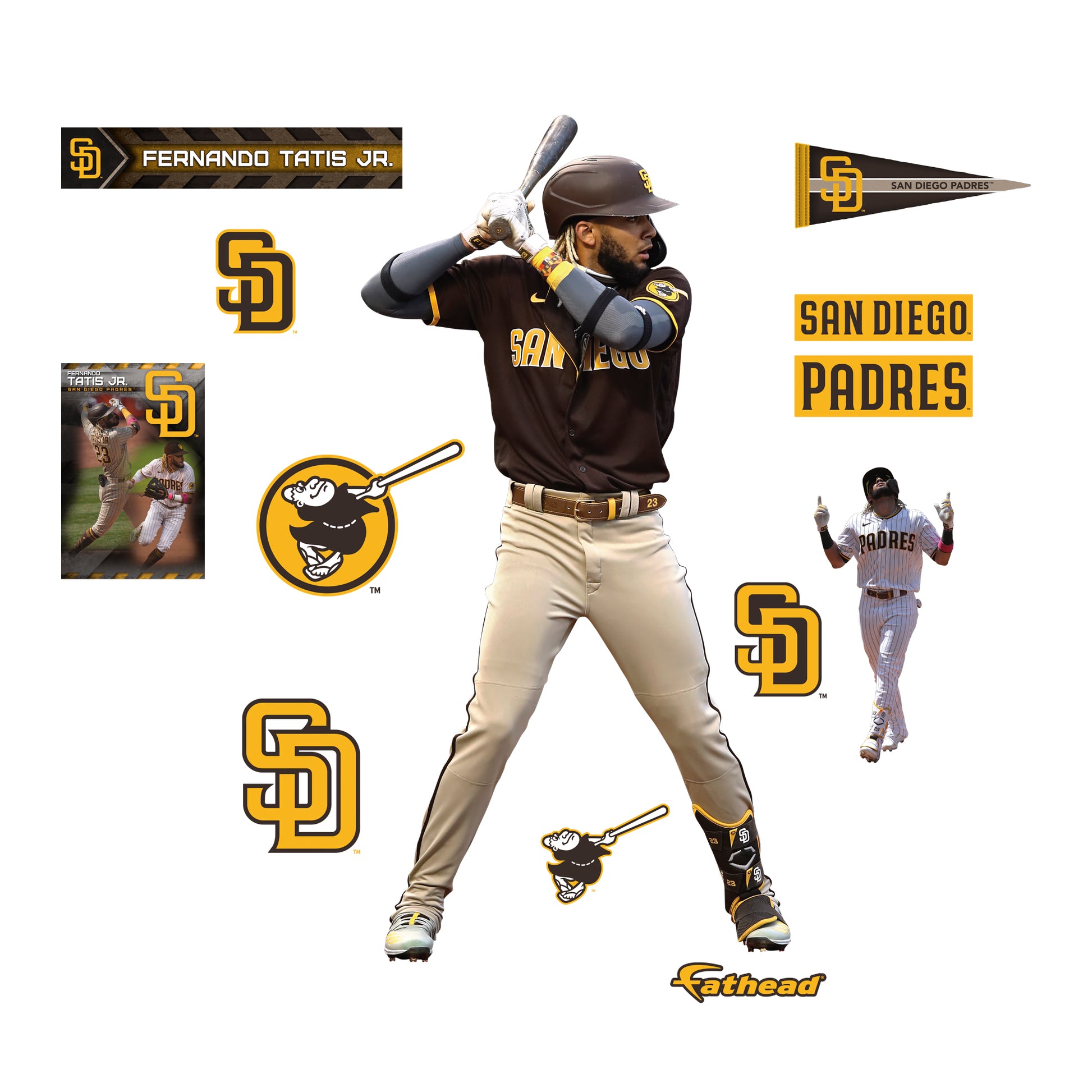 Fernando Tatis Jr Poster San Diego Padres Baseball Painting Hand