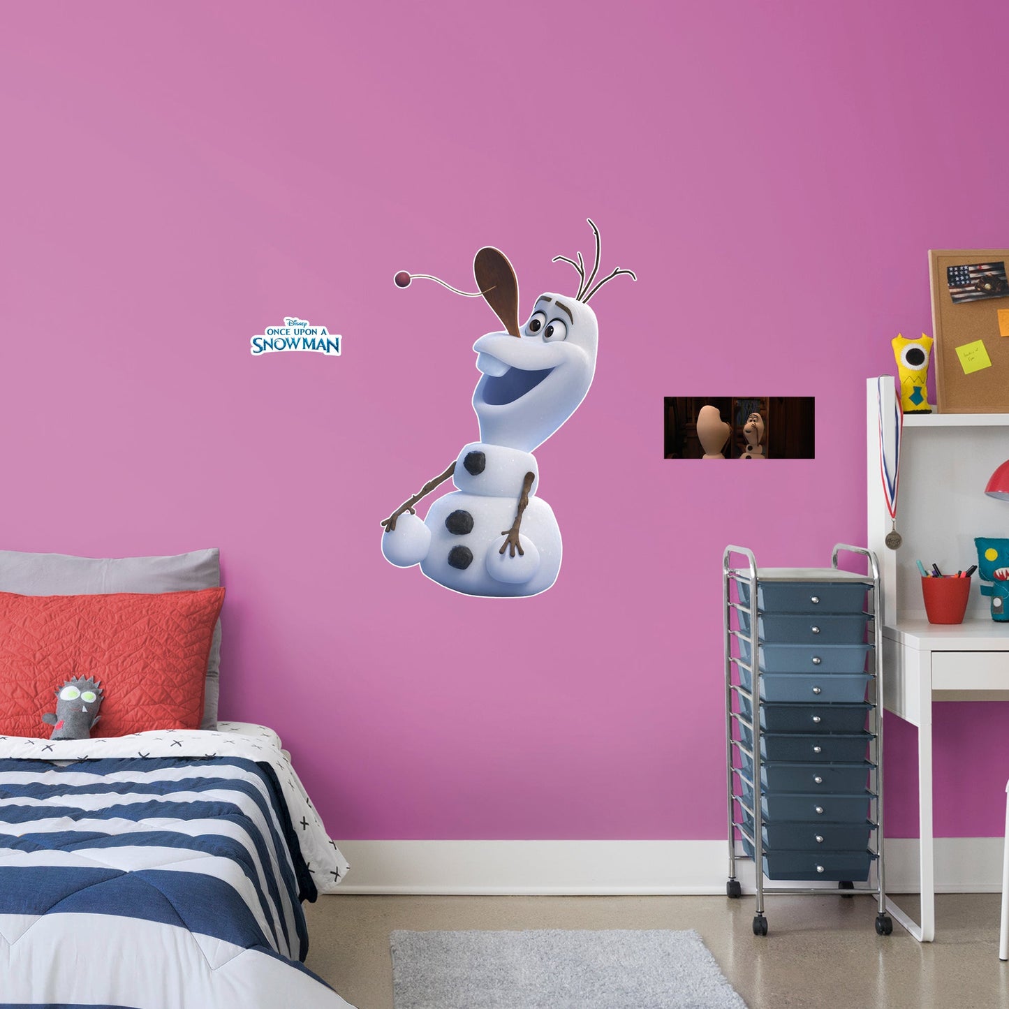 Olaf: Paddle - Once Upon A Snowman - Officially Licensed Disney Removable Wall Decal