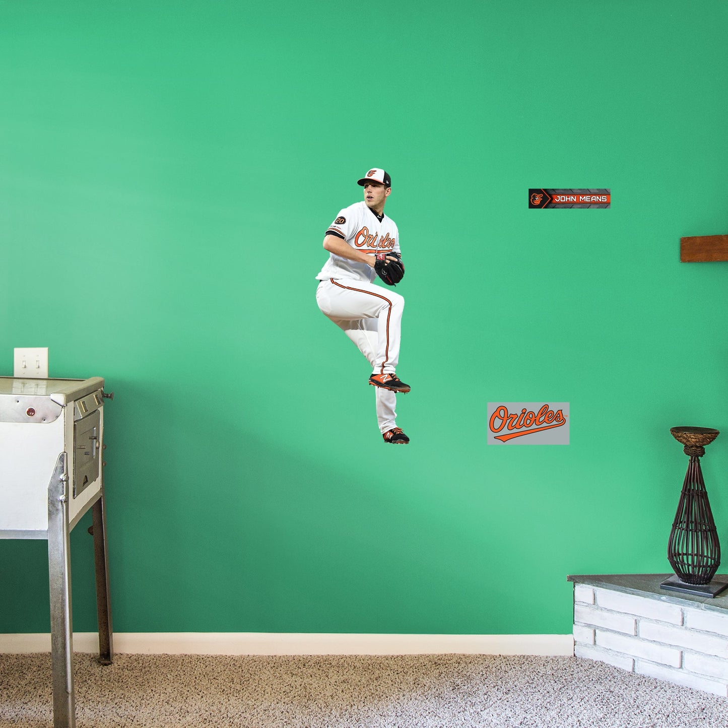 John Means - Officially Licensed MLB Removable Wall Decal
