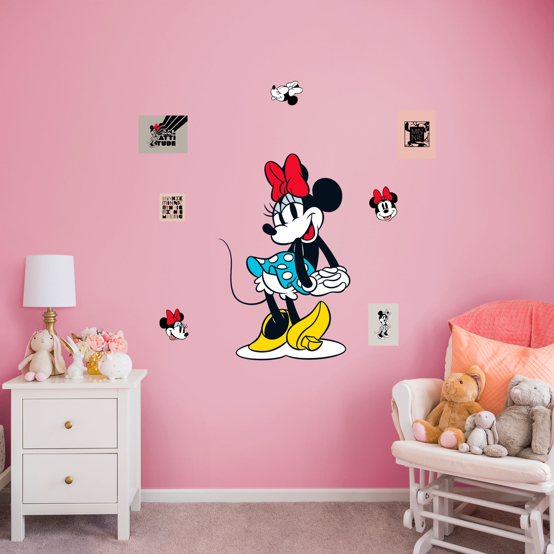 Disney Baby Minnie Mouse vinyl sticker printed vinyl decal