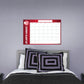 Atlanta Hawks  Dry Erase Calendar        - Officially Licensed NBA Removable Wall   Adhesive Decal