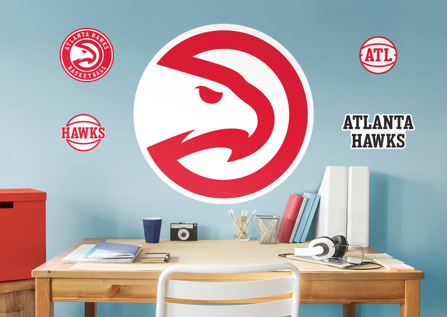Giant+4 Decals (38"W x 38"H)