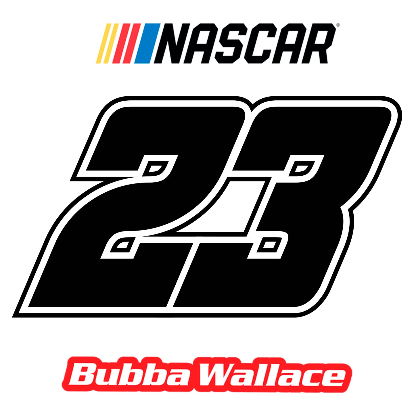 Nascar Number Decals