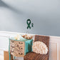 Large Liver  Cancer Ribbon  + 1 Decal (8"W x 16.5"H)