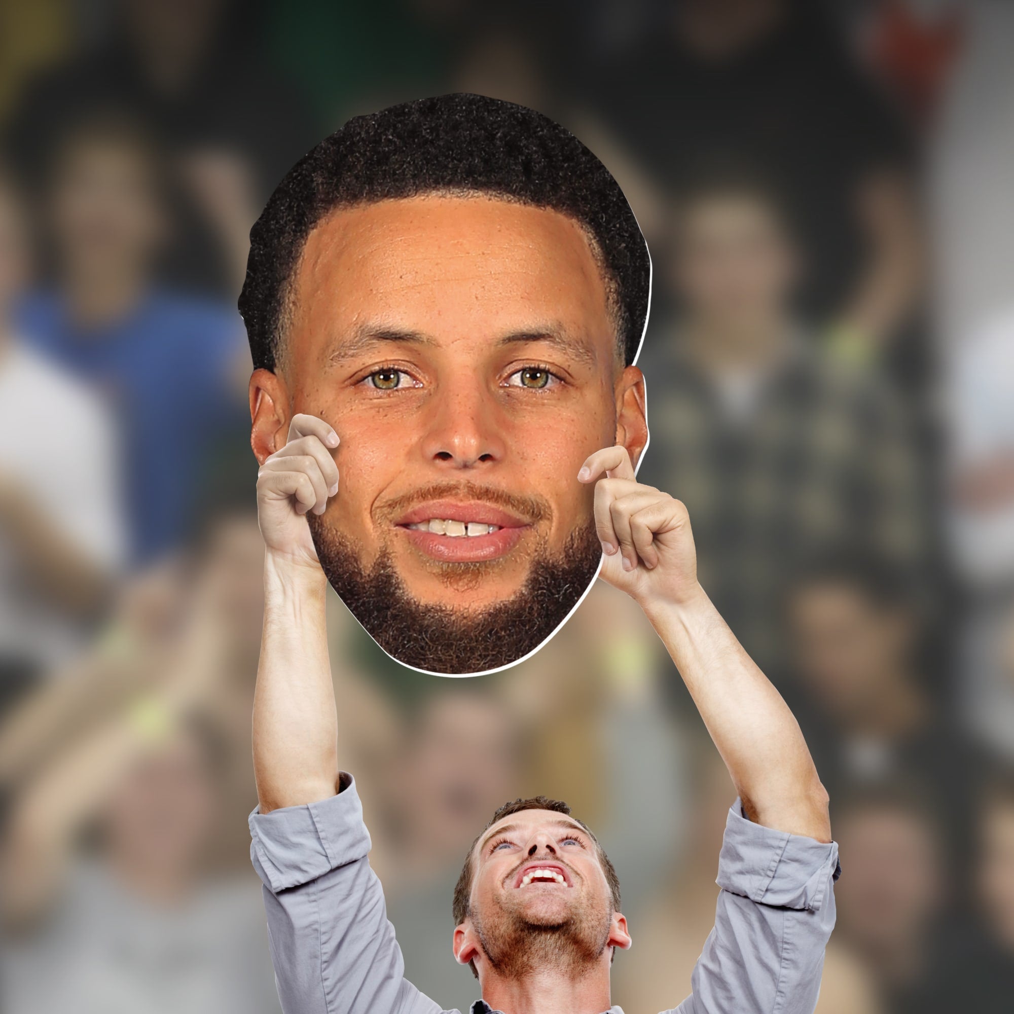 Cc Fathead Stephen Curry - Big Head - Official NBA - Golden State Warriors - Foam ...