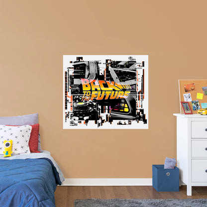 Back to the Future:  Poster Ii        - Officially Licensed NBC Universal Removable Wall   Adhesive Decal