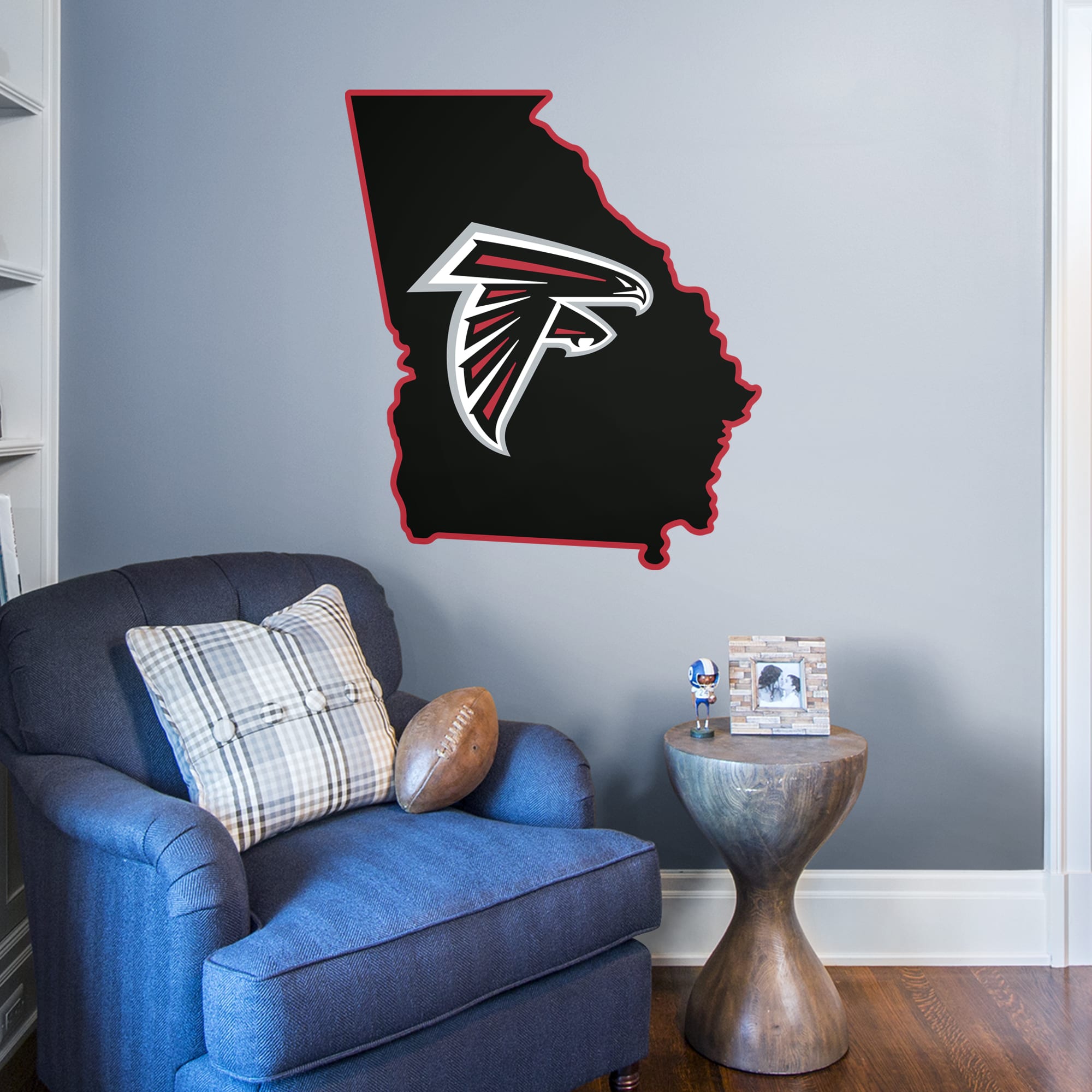 Atlanta Falcons Sports NFL Fan Shop Family Decal Set Large