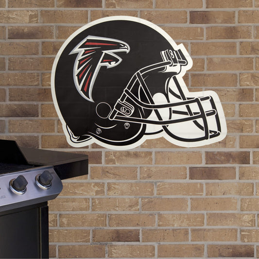 Atlanta Falcons:  Helmet        - Officially Licensed NFL    Outdoor Graphic