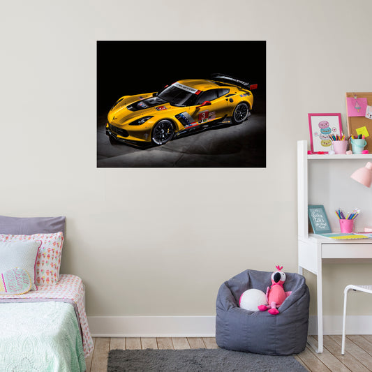 Chevrolet: Corvette C7R Mural        - Officially Licensed General Motors Removable Wall   Adhesive Decal