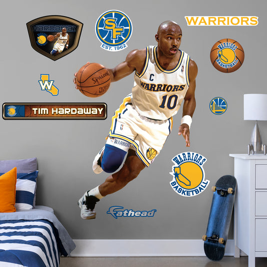 Tim Hardaway Legend  - Officially Licensed NBA Removable Wall Decal