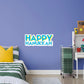 Happy Hanukkah        - Officially Licensed Big Moods Removable     Adhesive Decal