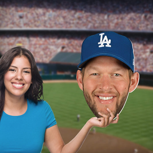 Los Angeles Dodgers: Clayton Kershaw    Foam Core Cutout  - Officially Licensed MLB    Big Head