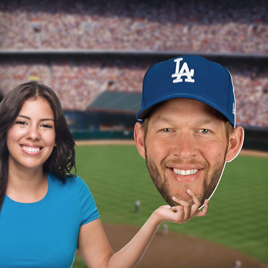 Clayton Kershaw - Big Head - Official MLB - Los Angeles Dodgers - Foam Core Cutout