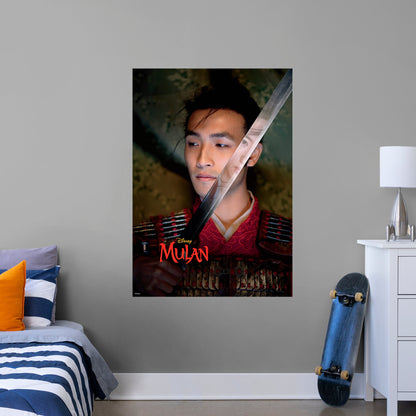 Mulan: Honghui Live Action Movie Poster        - Officially Licensed Disney Removable     Adhesive Decal