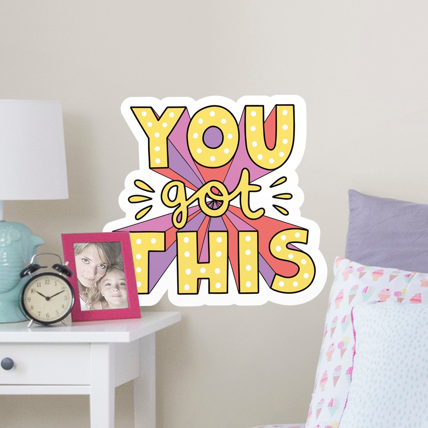 You Got This        - Officially Licensed Big Moods Removable     Adhesive Decal