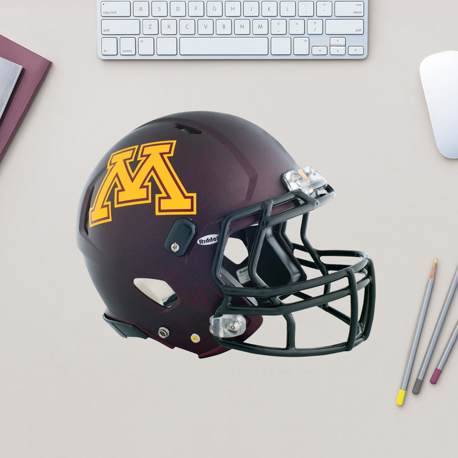 Minnesota Golden Gophers - RealBig Helmet Collection - Official NCAA - University of Minnesota - Reusable Vinyl Wall Decals