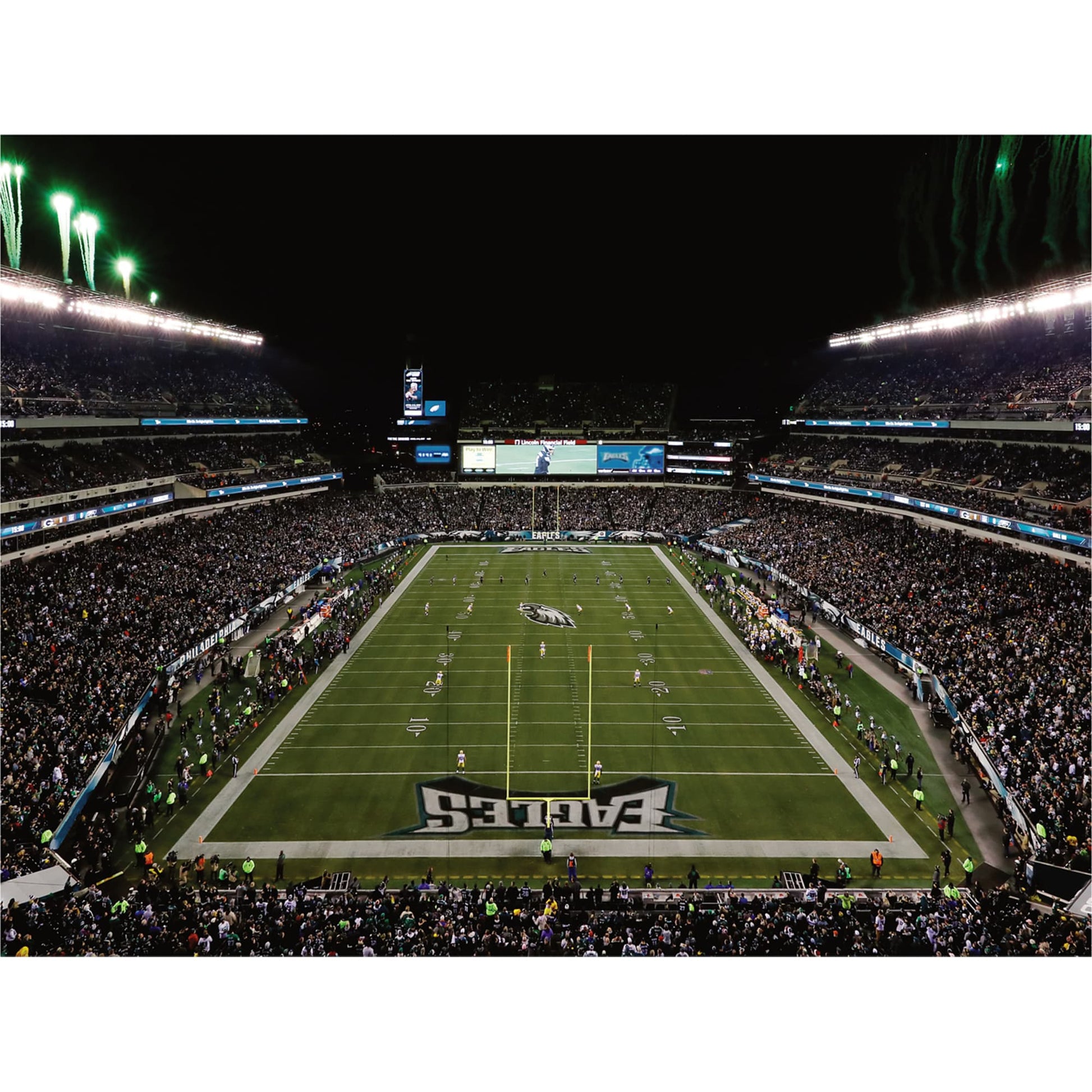 Philadelphia Eagles: Lincoln Financial Field Endzone View Mural - Offi –  Fathead