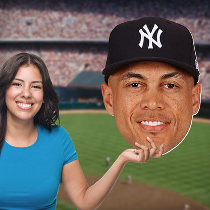 New York Yankees: Giancarlo Stanton    Foam Core Cutout  - Officially Licensed MLB    Big Head