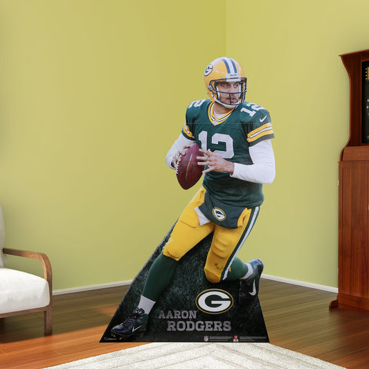 Green Bay Packers: Aaron Rodgers Stand Out        - Officially Licensed NFL    Stand Out