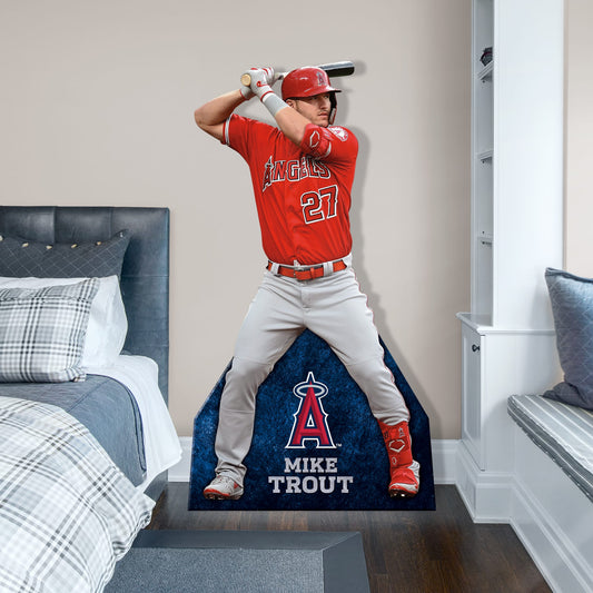 Los Angeles Angels: Mike Trout    Foam Core Cutout  - Officially Licensed MLB    Stand Out