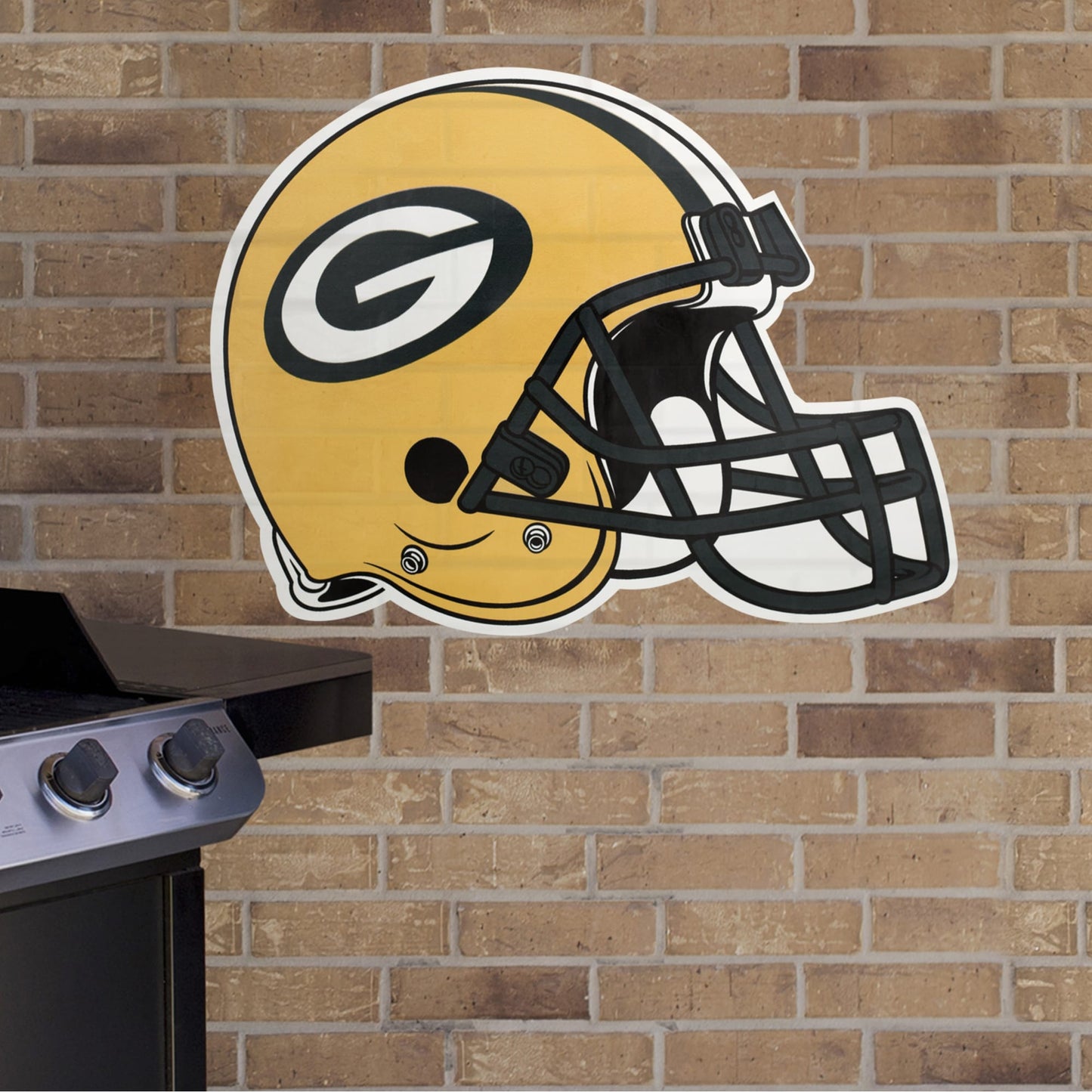 Green Bay Packers:  Helmet        - Officially Licensed NFL    Outdoor Graphic