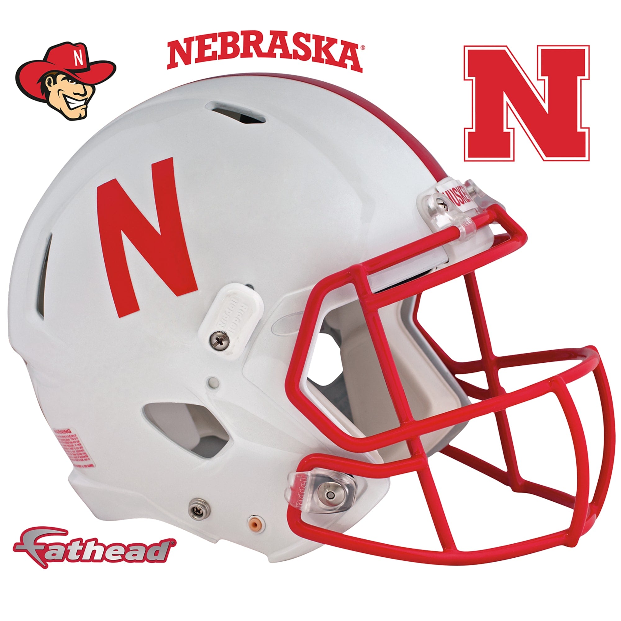 Nebraska best sale cornhuskers helmet