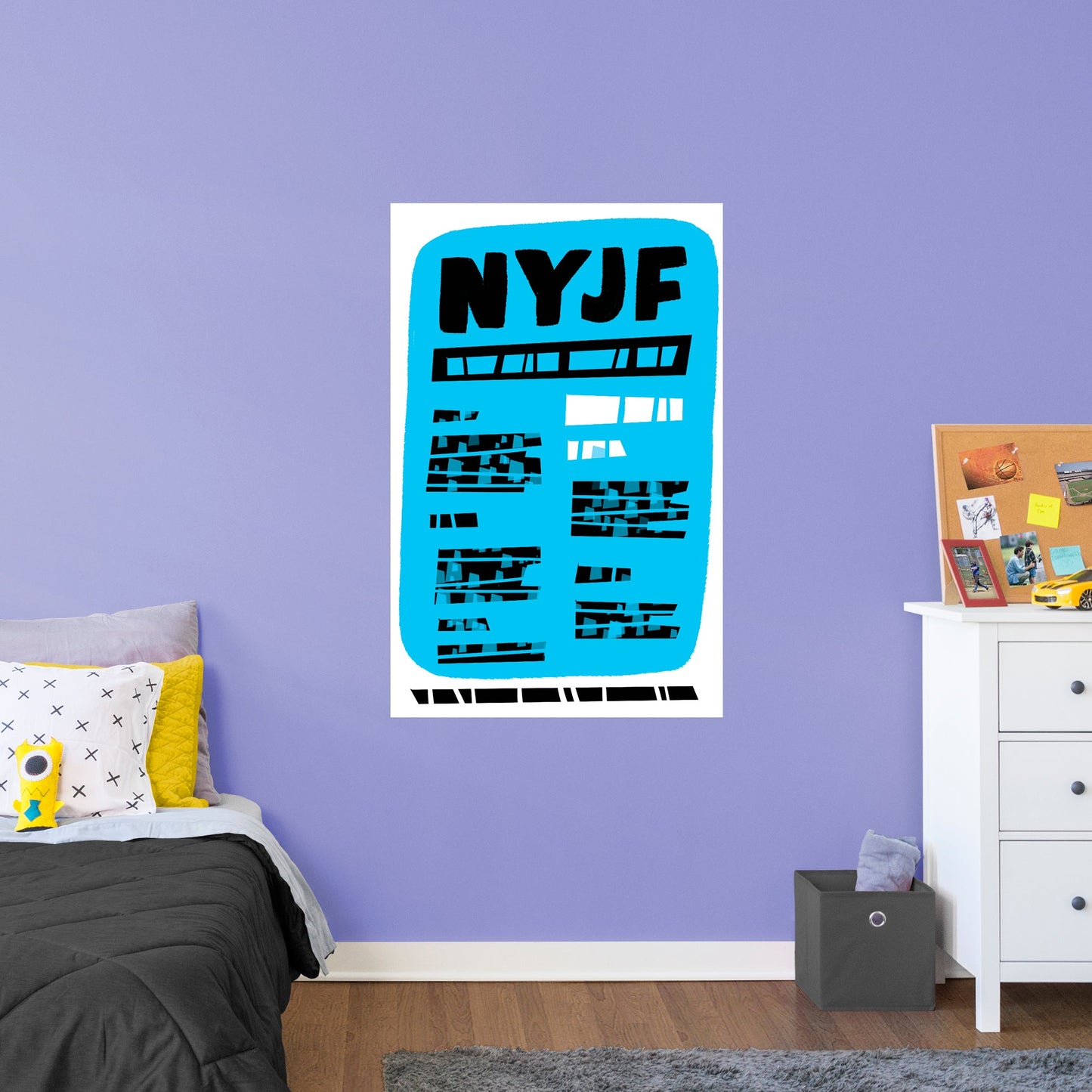 Soul Movie:  Nyjf Mural        - Officially Licensed Disney Removable Wall   Adhesive Decal