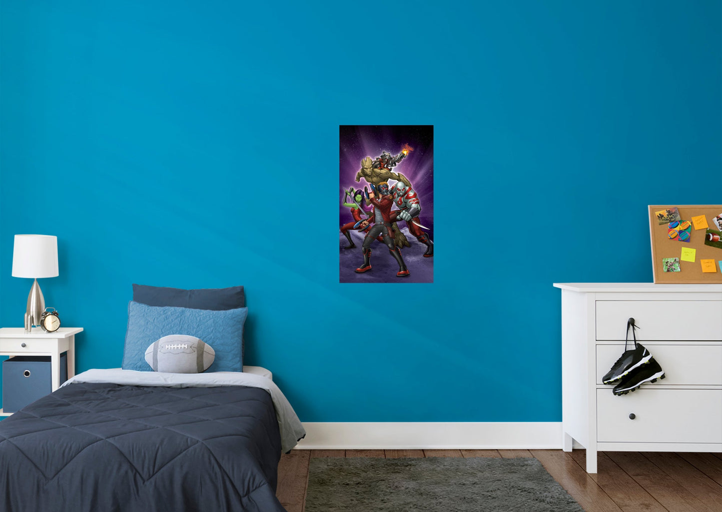Guardians of the Galaxy:  Heroes Mural        - Officially Licensed Marvel Removable Wall   Adhesive Decal
