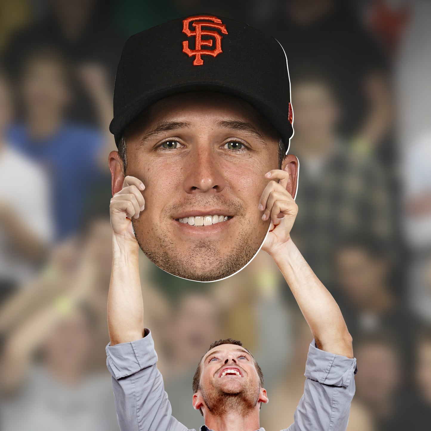 San Francisco Giants: Buster Posey    Foam Core Cutout  - Officially Licensed MLB    Big Head