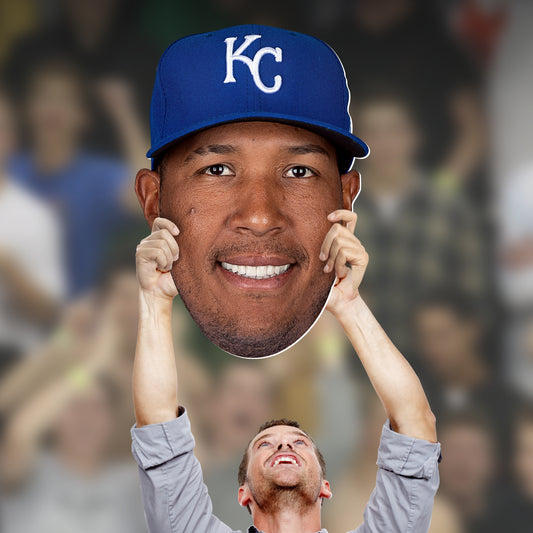 Kansas City Royals: Salvador Perez    Foam Core Cutout  - Officially Licensed MLB    Big Head