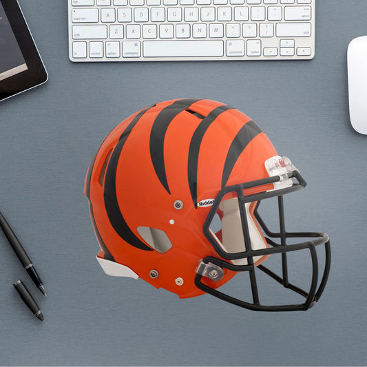 Cincinnati Bengals:  Helmet        - Officially Licensed NFL Removable     Adhesive Decal
