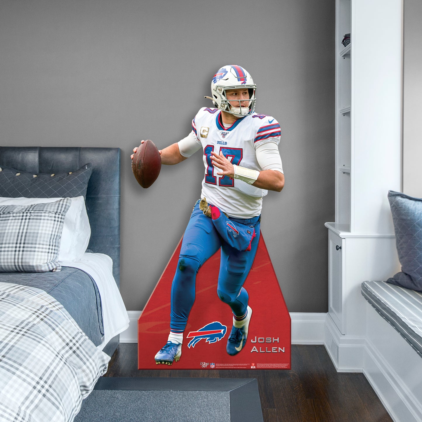 Buffalo Bills: Josh Allen Stand Out - NFL Stand Out Life-Size 41'W x 77'H