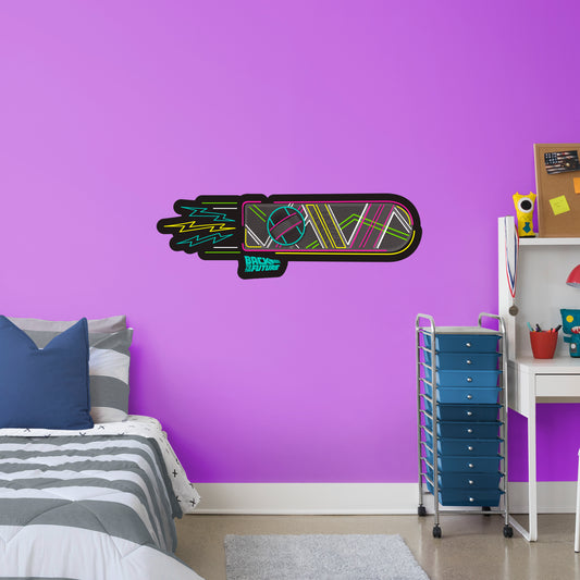 Back to the Future:  Hover Board Ii Mural        - Officially Licensed NBC Universal Removable Wall   Adhesive Decal