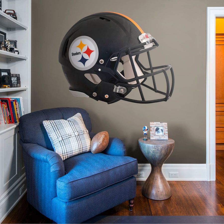 Pittsburgh Steelers - RealBig Helmet Collection - Official NFL - Reusable Vinyl Wall Decals #1