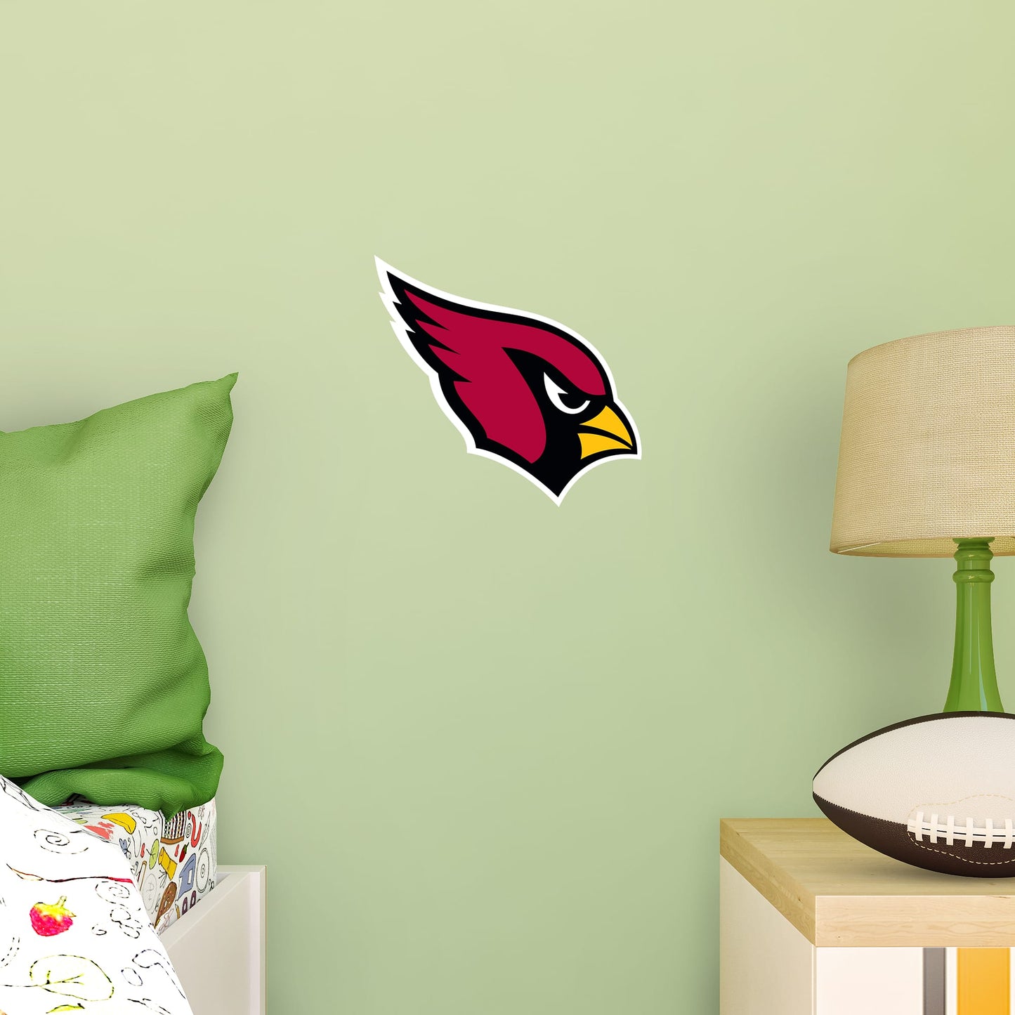 Arizona Cardinals:  Logo        - Officially Licensed NFL Removable Wall   Adhesive Decal