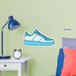 Sneaker (Blue)        - Officially Licensed Big Moods Removable     Adhesive Decal