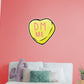 DM Me Heart        - Officially Licensed Big Moods Removable     Adhesive Decal