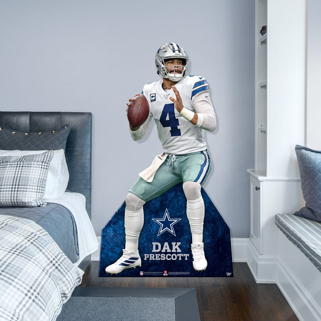 Dallas Cowboys Dak Prescott Foam Core Cutout Officially Licensed NF