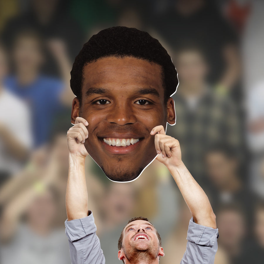 Cam Newton - Big Head - Official NFL - Carolina Panthers - Foam Core Cutout