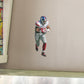 New York Giants: Tiki Barber Legend        - Officially Licensed NFL Removable Wall   Adhesive Decal