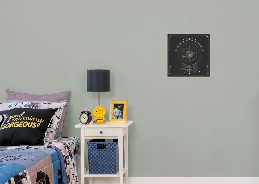 Moon Phases:  Moonlight Murals Planet        -   Removable Wall   Adhesive Decal