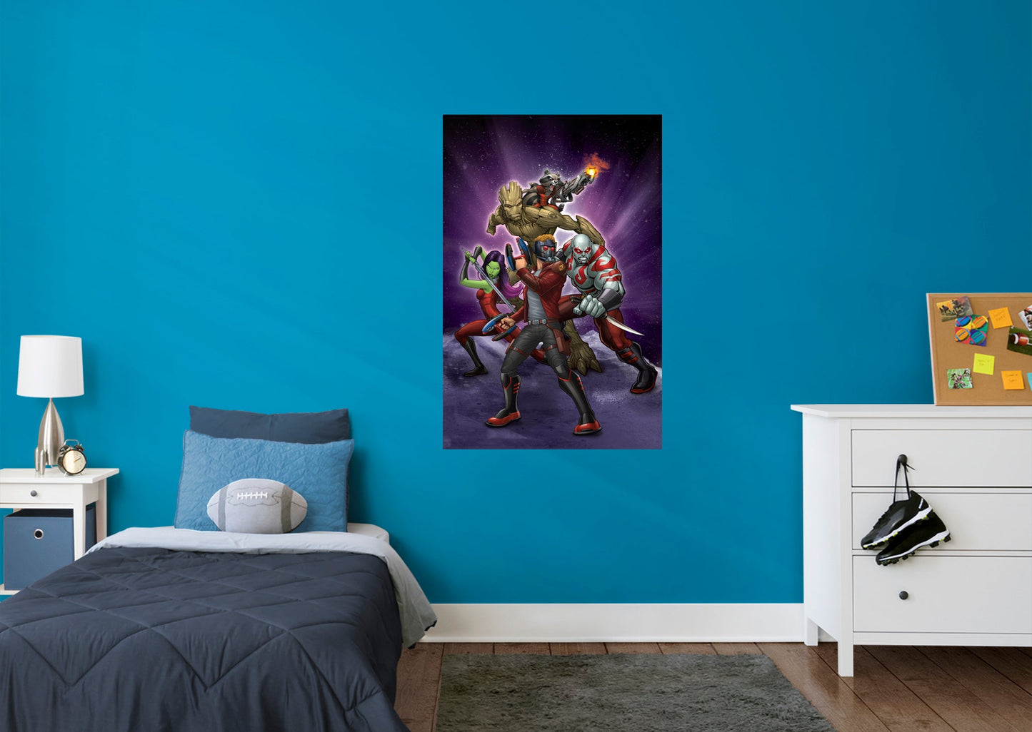 Guardians of the Galaxy:  Heroes Mural        - Officially Licensed Marvel Removable Wall   Adhesive Decal
