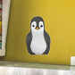 Baby Penguin        - Officially Licensed Big Moods Removable     Adhesive Decal