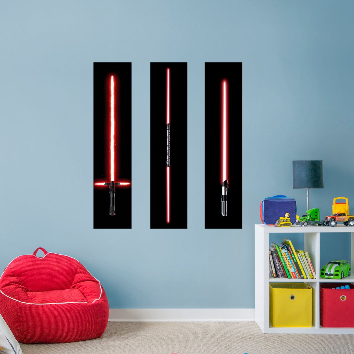 Sith Lightsaber Murals Collection        - Officially Licensed Star Wars Removable Wall   Adhesive Decal