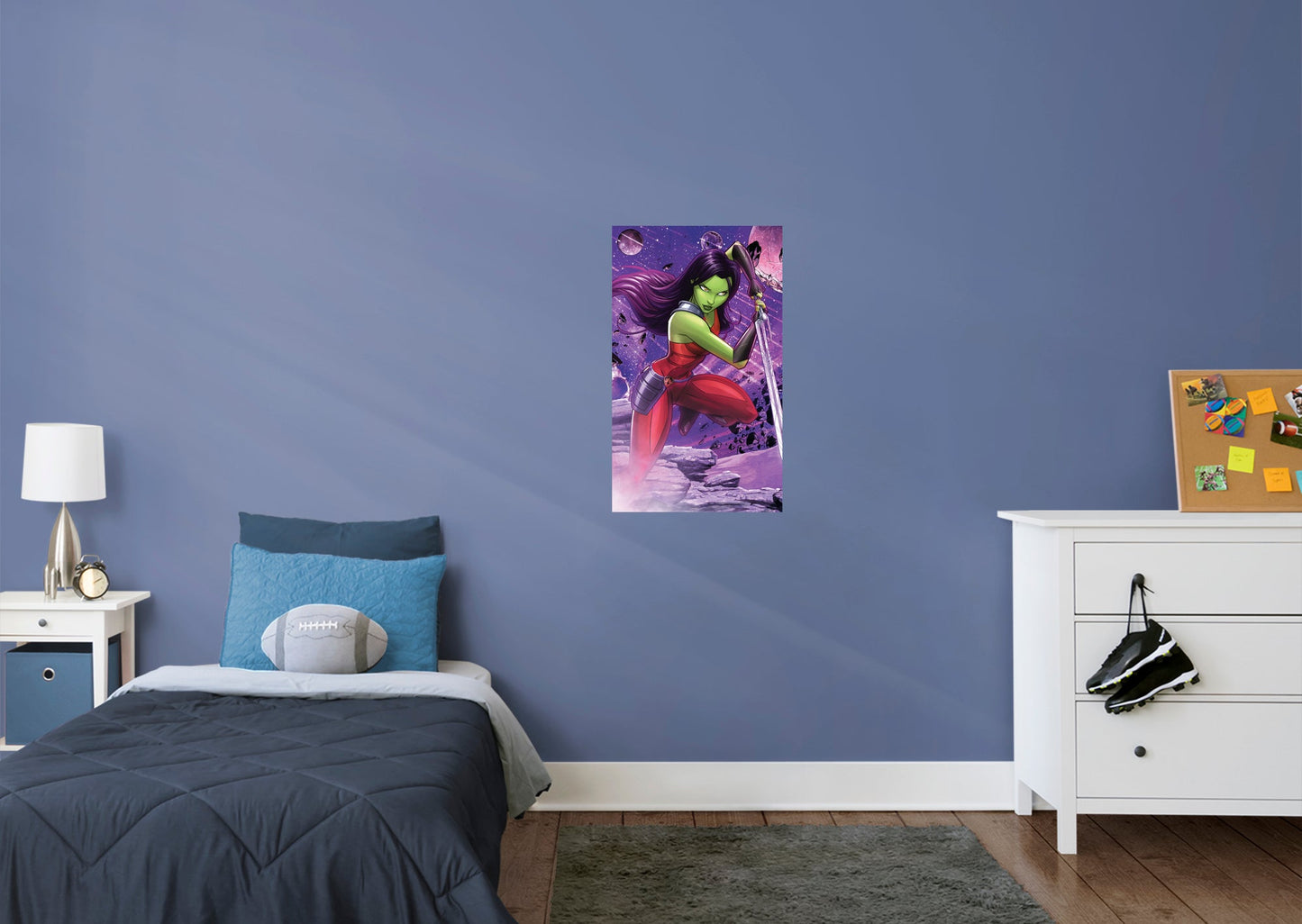 Guardians of the Galaxy: Gamora Mural        - Officially Licensed Marvel Removable Wall   Adhesive Decal