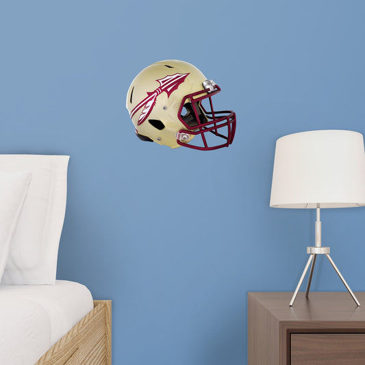 Florida State U: Florida State Seminoles Helmet        - Officially Licensed NCAA Removable     Adhesive Decal
